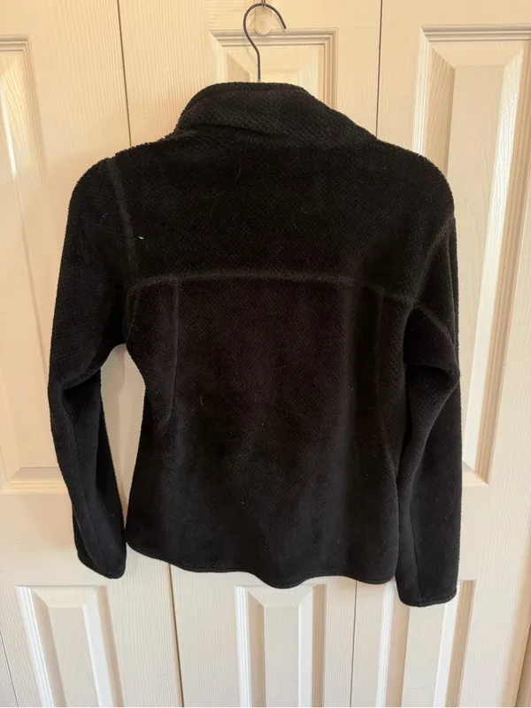 Patagonia Re-Tool Snap T Fleece Pullover Black Size Small - Image 4