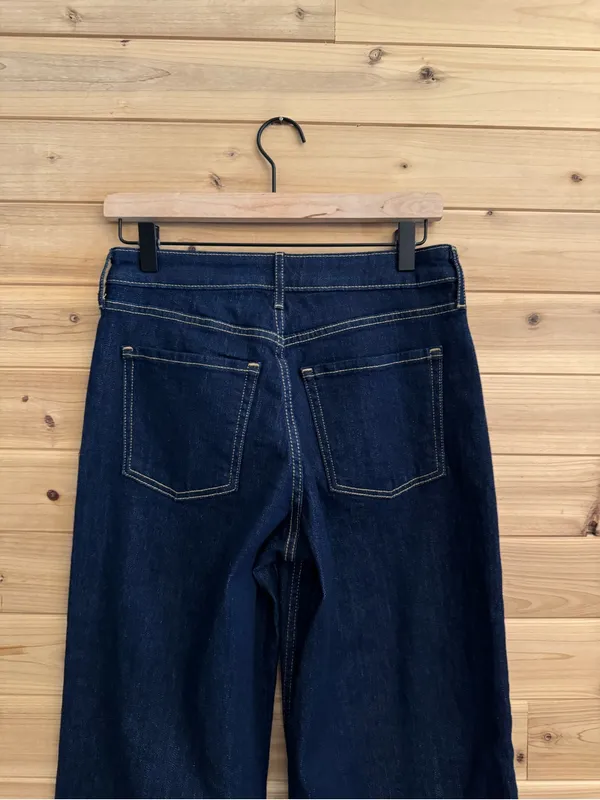 NWT Old Navy Size 4 High Rise Wow Wide Leg Denim Jeans - Image 6