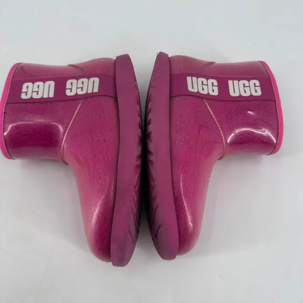 UGG Australia‎ Women's Pink Jelly Rain Boots Size 7 - Image 5