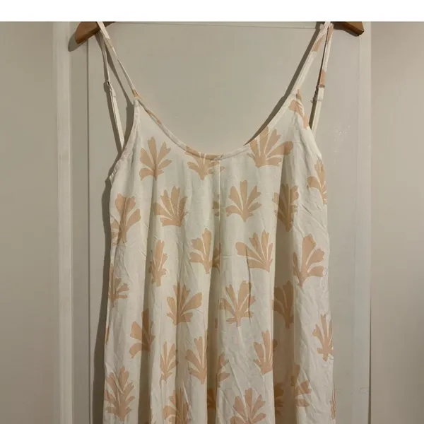 Citrine Swim Leta Tan Reef‎ Shell Dress Resort Low Back Beach Acacia Maxi Tank - Image 5