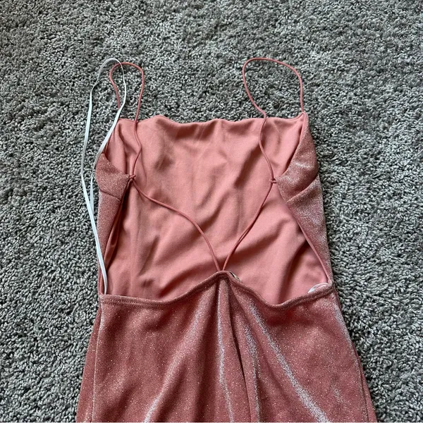 Lovely Day Dusty Pink Mini Dress - Image 4