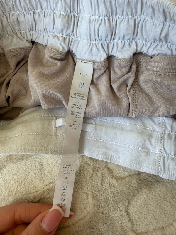 Lululemon White Shorts 4  - Image 4