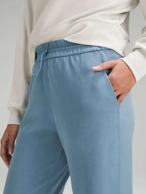 Lululemon Softstreme High-Rise Pants Full Length Utility Blue Size 8 - Image 2