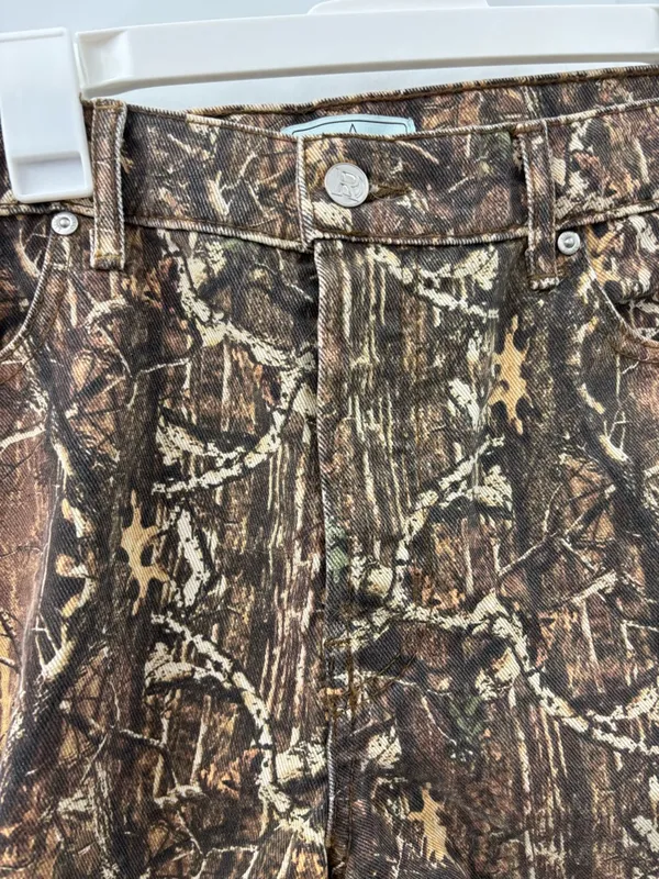 Revice denim shorts camo - Image 4