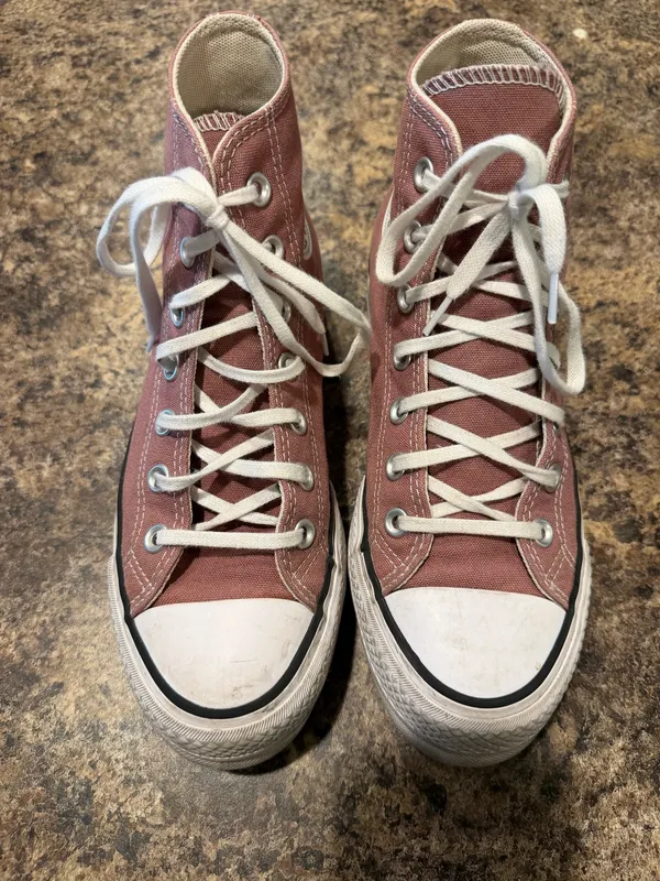 Mauve Converse Platform High-Top - Image 2