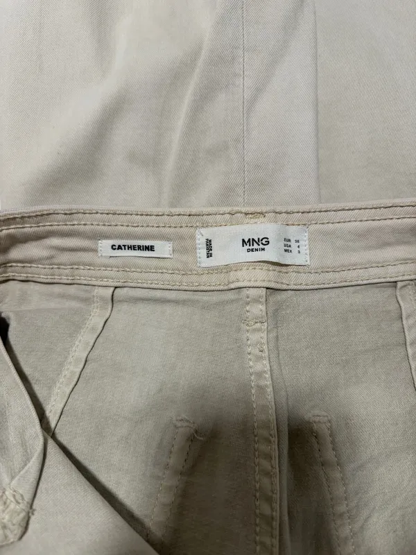 Beige mango jeans - Image 3