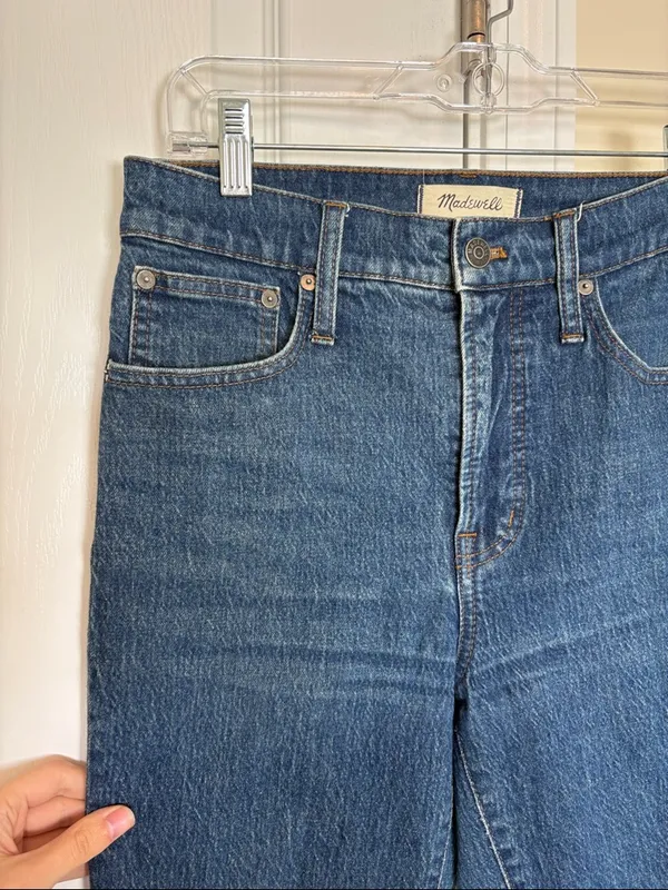 Madewell The Perfect Vintage Jean in Haight Wash Size 26 - Image 4
