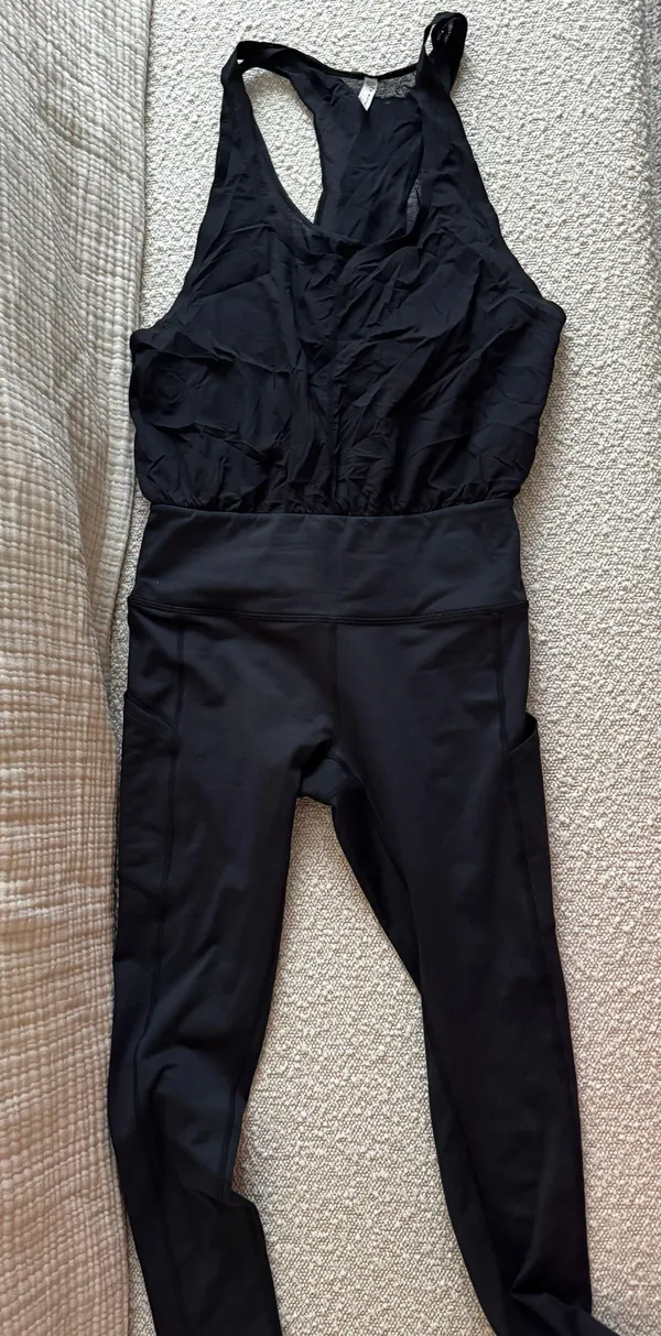 Black Active Jumpsuit - Image 5