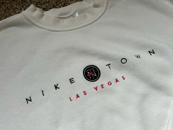 Vintage Nike Town Las Vegas Crewneck - Image 2
