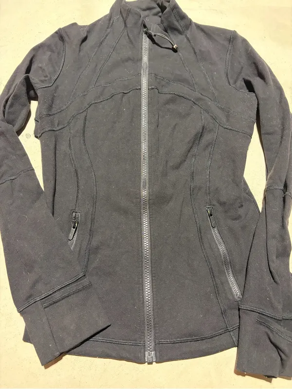 Lululemon Black Women's Full-Zip Athletic define Jacket 6 - Image 5