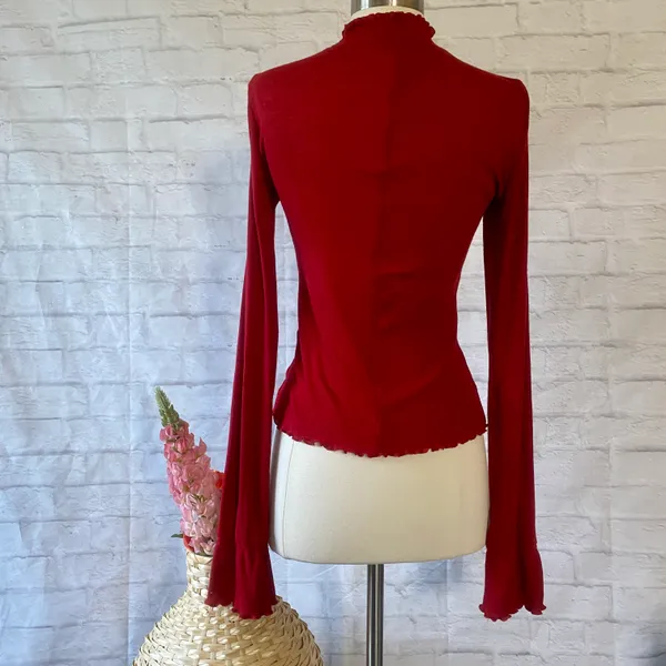 Free People Mock Neck Top - Image 5
