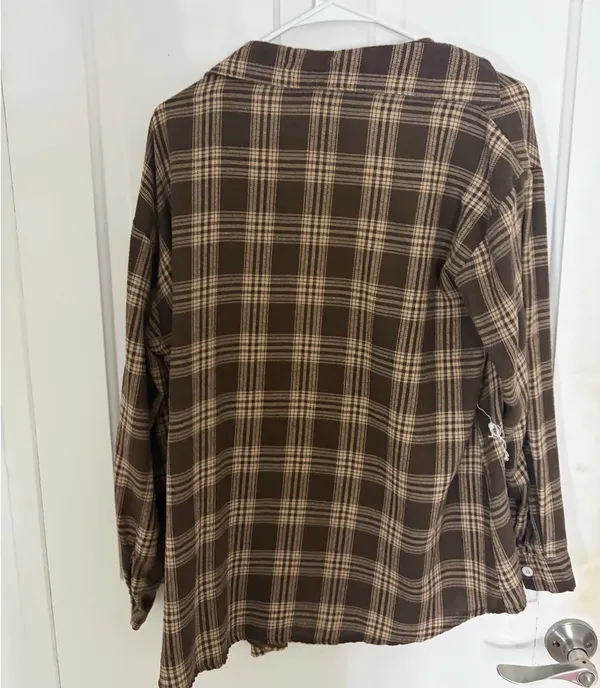 SheIn Brown flannel - Image 2