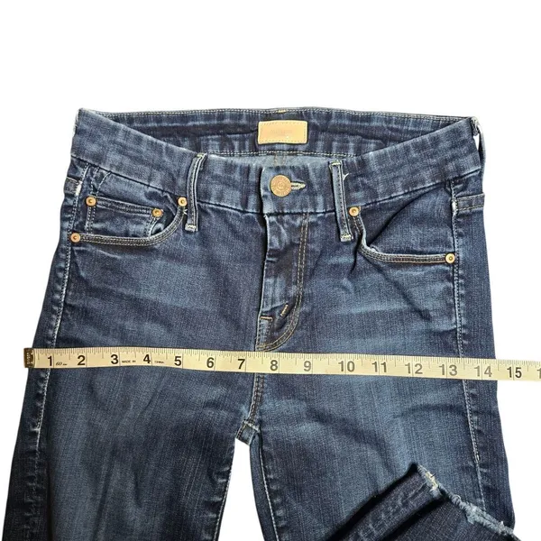 Mother Denim Looker Ankle Fray Women's Jeans in No‎ Play Size: 24 - Image 4