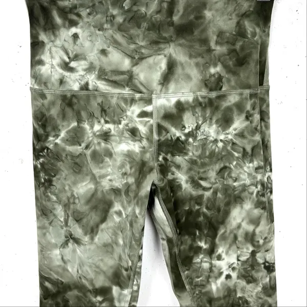 Lululemon Align Pants 28" Diamond Dye Light Sage Army Green Dark Olive Size 6 - Image 7