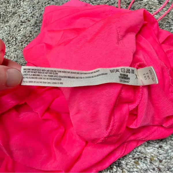 Free People Movement Catch My Drift Tank Top Popsicle Pink Small S OB1264447 - Image 9
