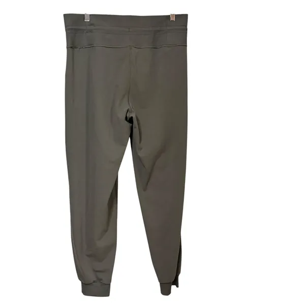Vuori Daily Jogger Olive Green High Rise Drawstring Pants VW418 XL - Image 2