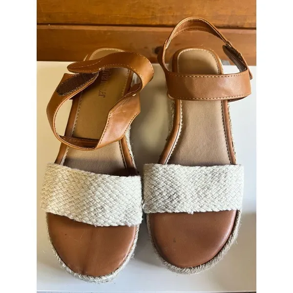 Olivia Miller Sunrise Sunday Sandals Natural color Sz 9 NWOT - Image 7