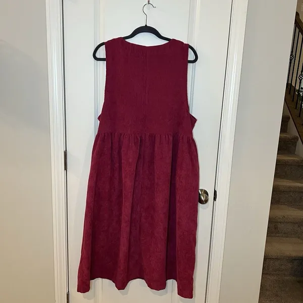 Zenana Women’s Corduroy Maxi Dress‎ Medium - Image 2