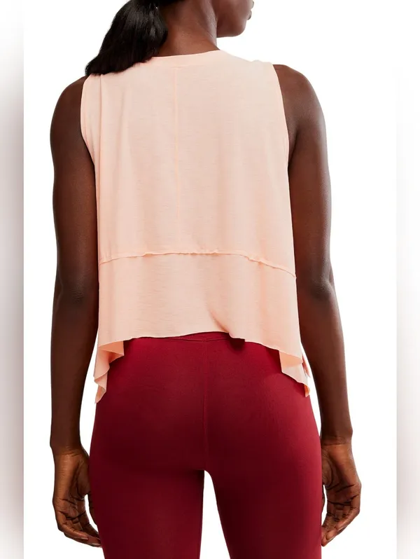 NWT Free People movement Tempo Tank Color Peach Size XS - Image 2