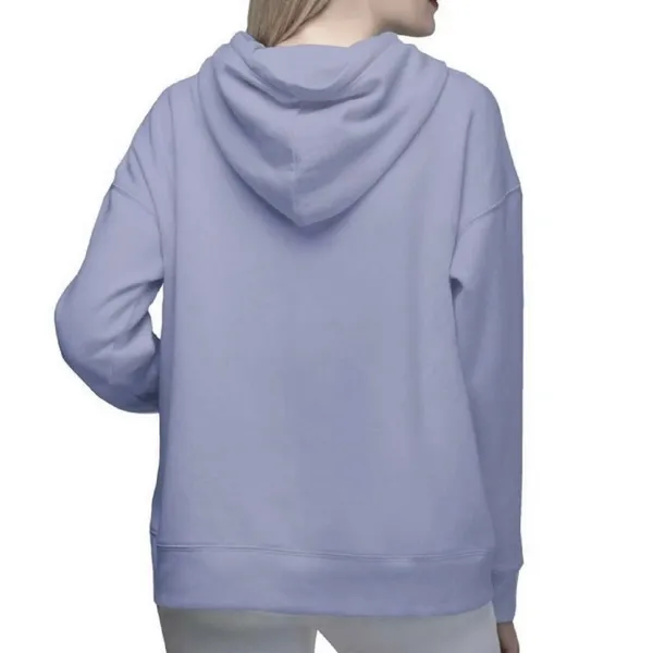 GreenTea Women’s Dusty Light Purple Spring PullOver Hoodie & TieDye Drawstring - Image 2