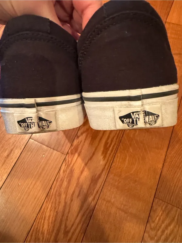 Vans Old Skool Black & White Sneakers Women’s Size 9.5 EUC - Image 5
