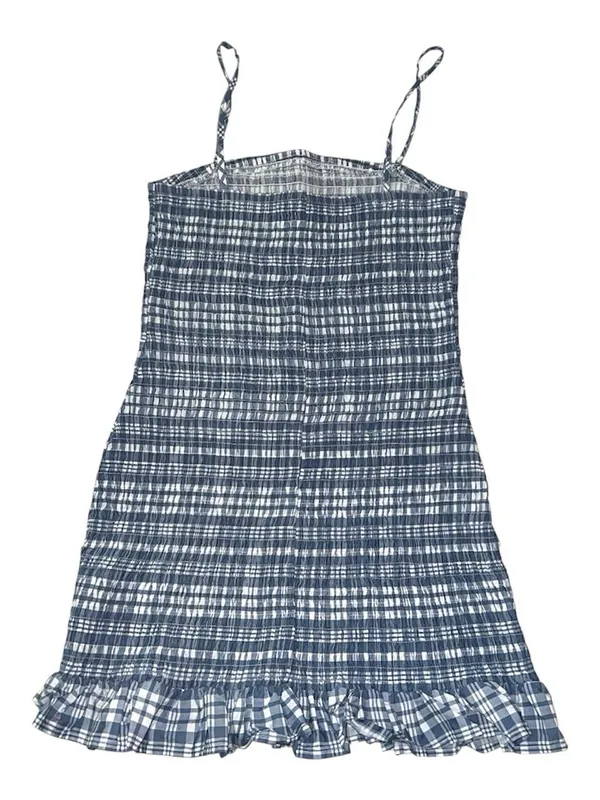 blue & white gingham dress. - Image 2