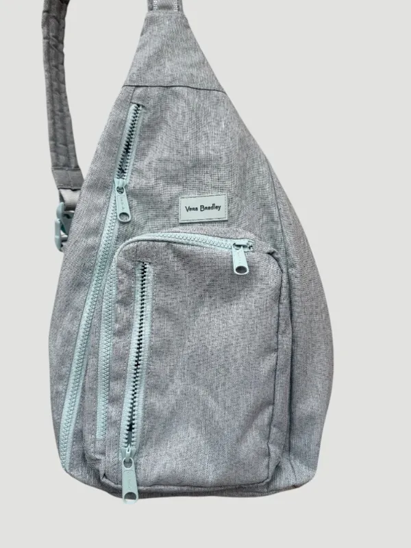 Vera Bradley Reactive Heathered Teal Reef Blue Sling Backpack - Image 2