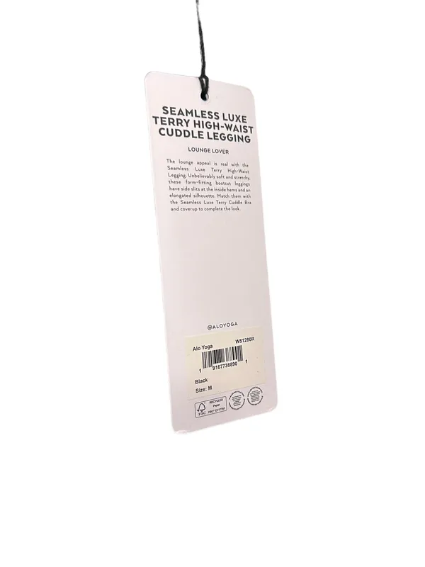 Alo Seamless Luxe Terry High-Waist Cuddle Legging M - Image 8