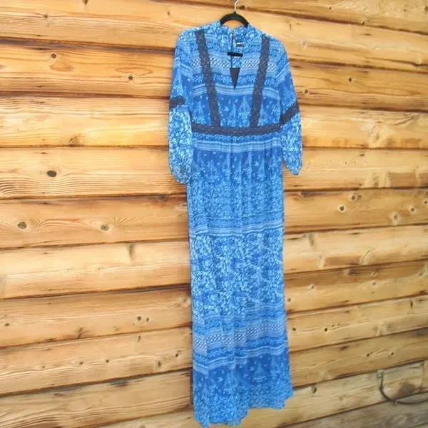 NWOT Karl Lagerfeld Paris Boho Maxi Dress - Image 4