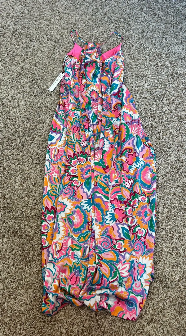 Floral Maxi Dress Size XS - Image 4