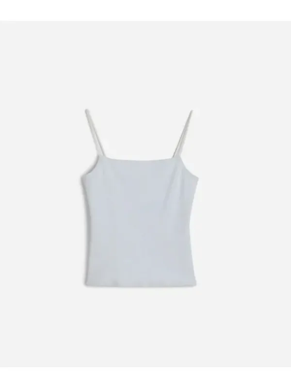 NWT Madewell White Squareneck Tank Top - Size: Medium - Image 6