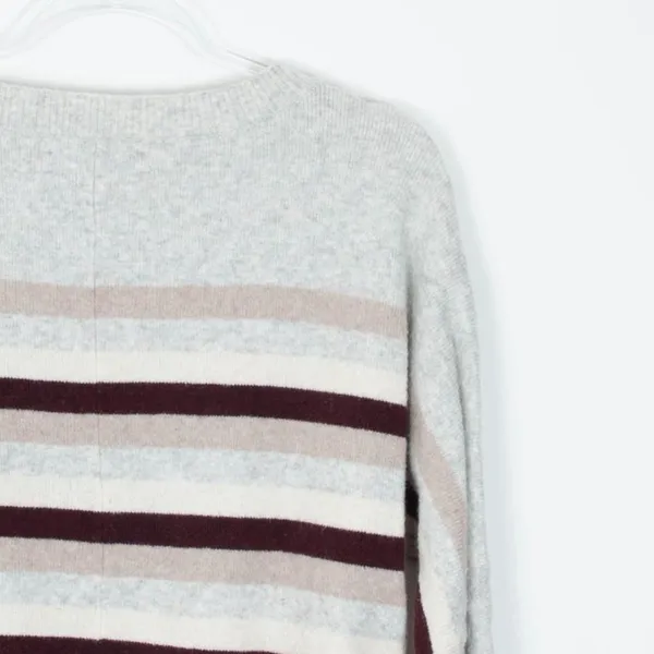 Loft Long Sleeve Pullover Striped Sweater Womens Size Small‎ - Image 7