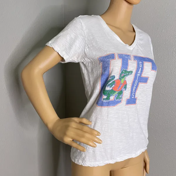 Royce Apparel UF Gators White Lightweight Tshirt Size Large - Image 2