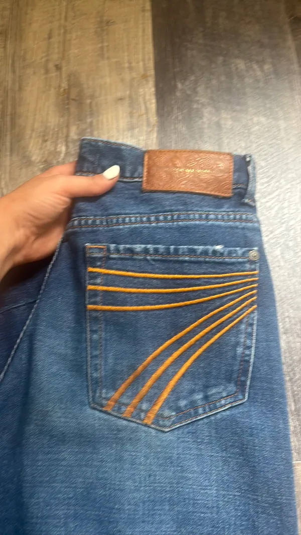 7 For All Mankind Dojo wide leg - Image 6