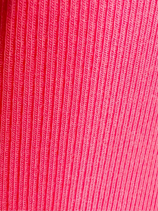 Outdoor Voices Coral Pink Ribbed Athletic Tank Top with Built In Bra Size XXL - Image 5