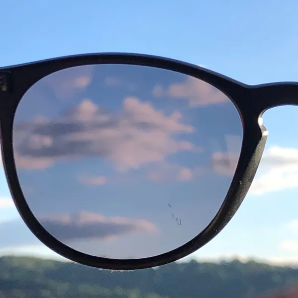 Sungait black rounded sunglasses - Image 10