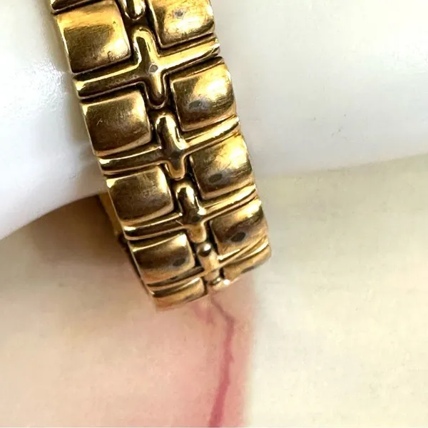 Anne Klein gold tone rhinestone Watch - Image 6