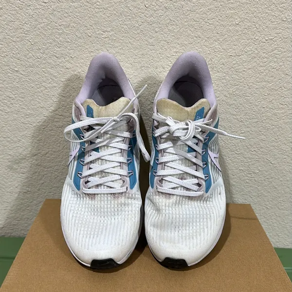 Nike Air Zoom Pegasus 39 'White Cerulean' Sneakers - Image 7