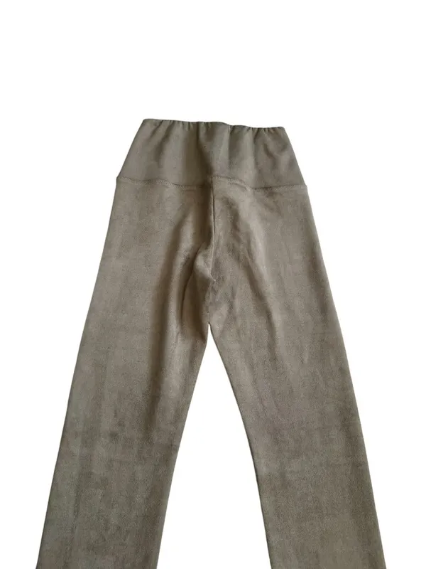WILFRED FREE Taupe Faux Suede Leggings Size XS - Image 2