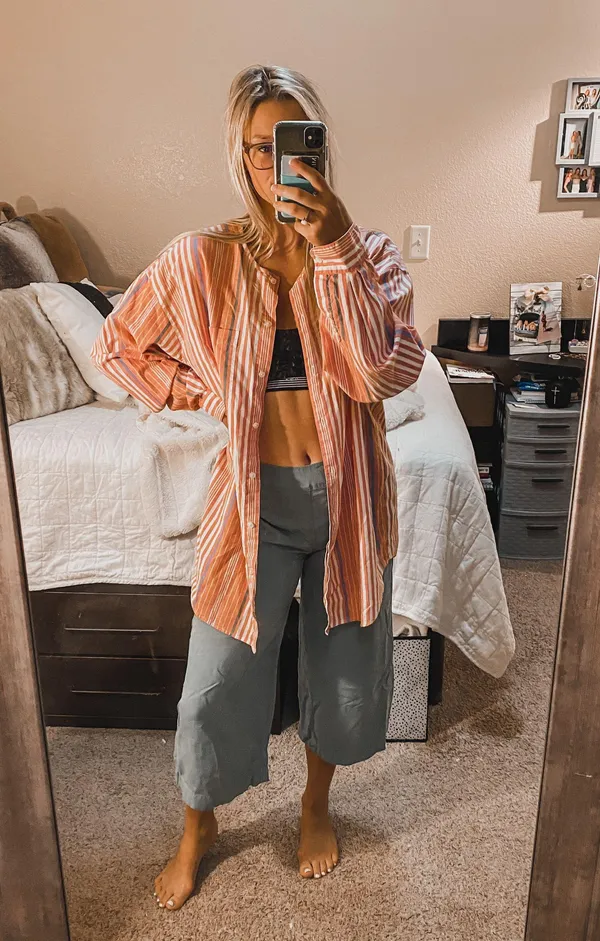 Striped Button Up - Image 3