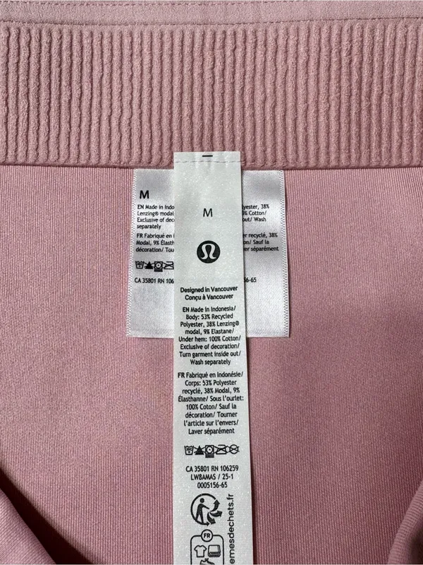 Lululemon Softstreme High Rise Mini Skirt Pink Haze Medium NWT - Image 7