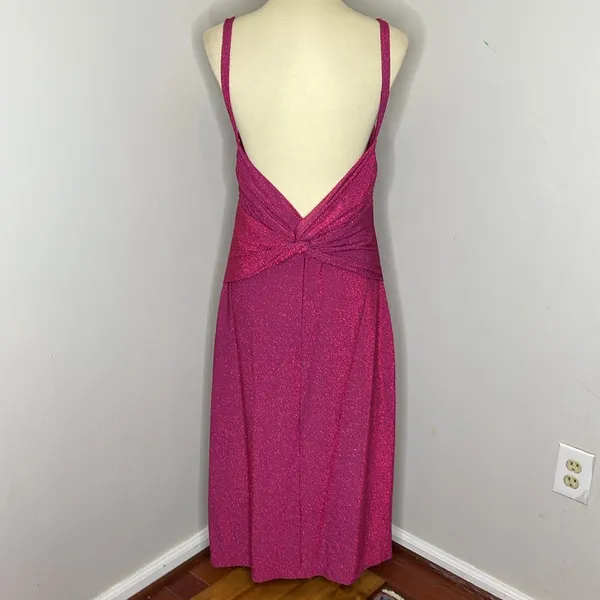 Reformation Breslin Dress Pink‎ - Image 4