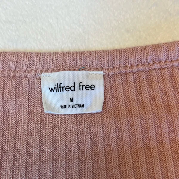 Aritiza Wilfred‎ Free Mckinley Longsleeve Mauve Size Medium - Image 2