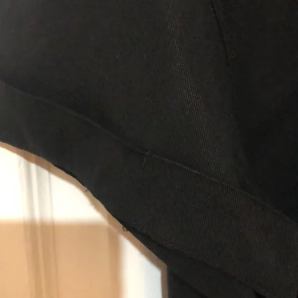 Marty m black tie up top oversized size small - Image 3