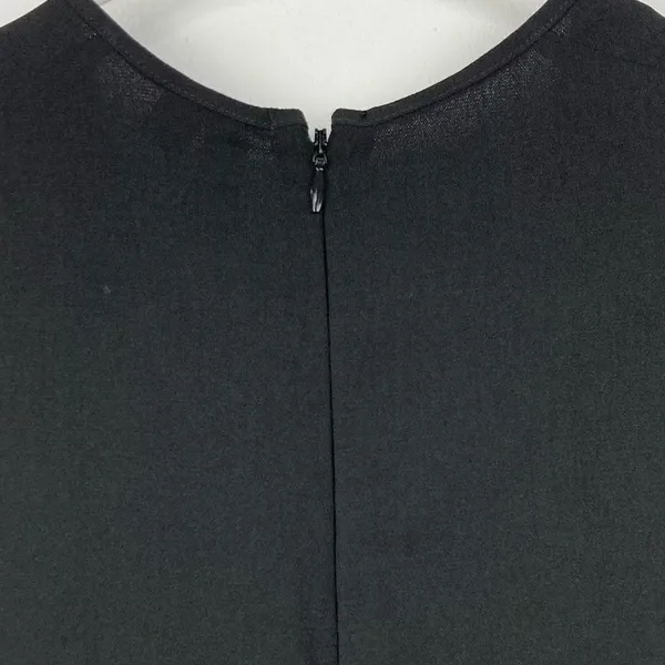 ASOS Surplice Black Romper with Sash Tie Belt Size 2 - Image 6