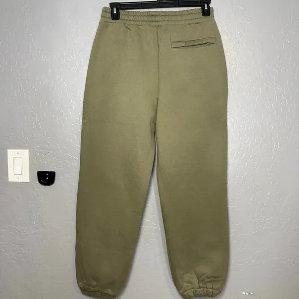 Comfrt Unisex Travel Essentials Sweatpants, Moss, L Green Size L - Image 2