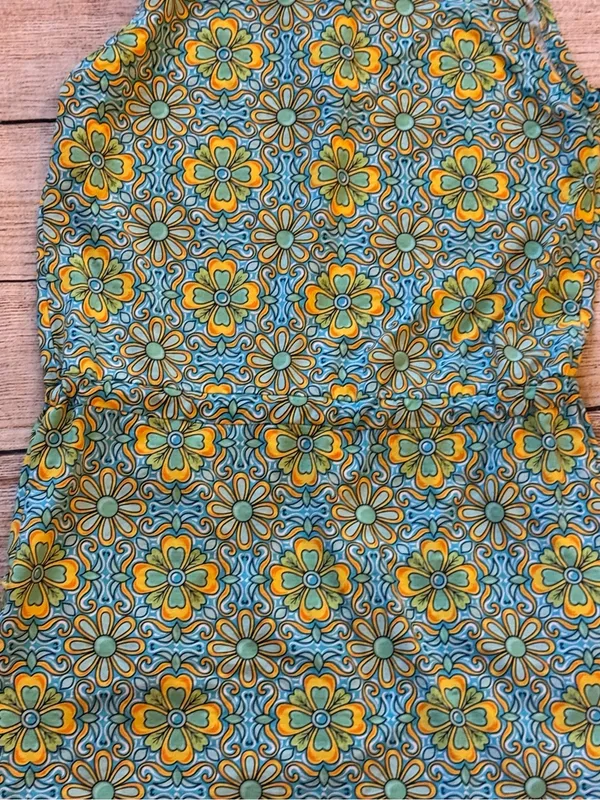 IBKUL Turquoise Blue Sleeveless Drawstring Golf Dress Size XS - Image 15