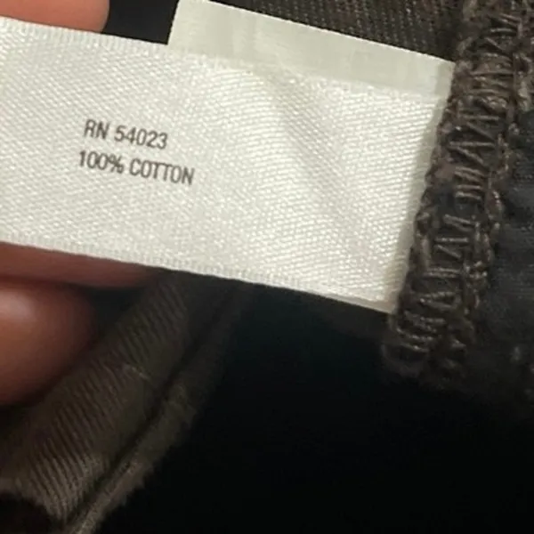 Gap Brown Trouser Pants SZ 6 Tall NWOT Career Business Office Preppy Cotton - Image 6