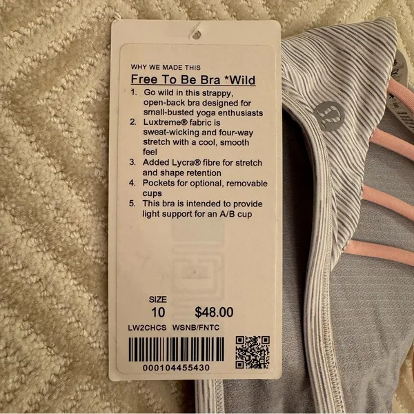 NWT Lululemon Free To Be Bra (Wild) - Image 7