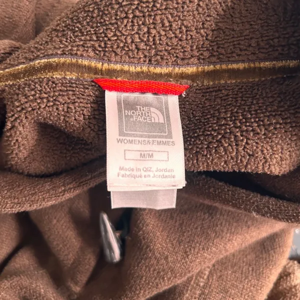 The North Face Fleece Pullover Sweater Brown‎ Medium - Image 6